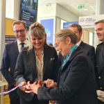 Inauguration d’un espace « L’Étape Numérique » à Vire en présence d’Élisabeth Borne