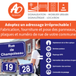 Partenariat : AD équipements vous accompagne lors de la mise en place de votre adressage